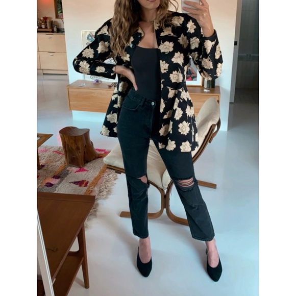 Reformation Cynthia High Rise Straight Jeans - Picture 6 of 7